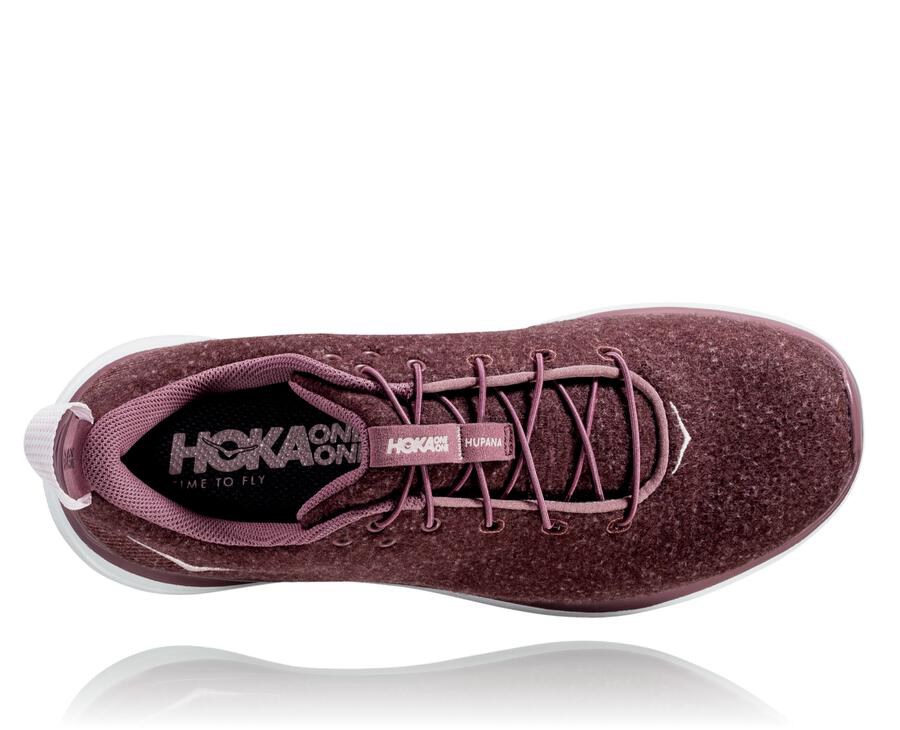 Hoka One One Hupana Flow Wool Löparskor Dam - Bröst - VFJHU-0361